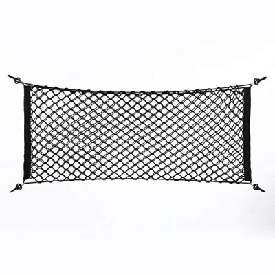 Image of Car Organizer Bag 100x40cm Cargo Net Universal Rear Trunk Luggage Storage