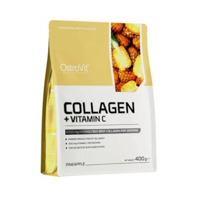 Image of OstroVit Collagen + Vitamin C (400g) Pineapple