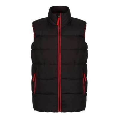 Image of Regatta Childrens Unisex Childrens/Kids Scholar Thermal Body Warmer (Black/Classic Red) Size 5 6Y