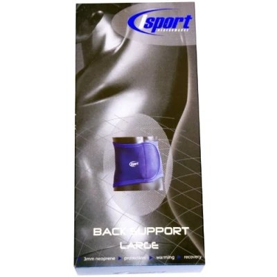 Image of Isport Neoprene Back Support Large 83.5 to 96.5 cm
