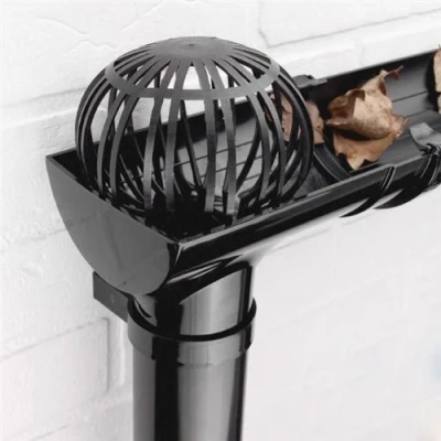 Image of 2X Gutter Downpipe Balloon Guard Filters Stops Leaves Blockage Debris Down Pipe Shopmonk