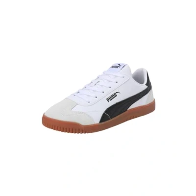 Image of PUMA Womens Club 5V5 Trainers White/Black/Gum 5.5 (38.5)