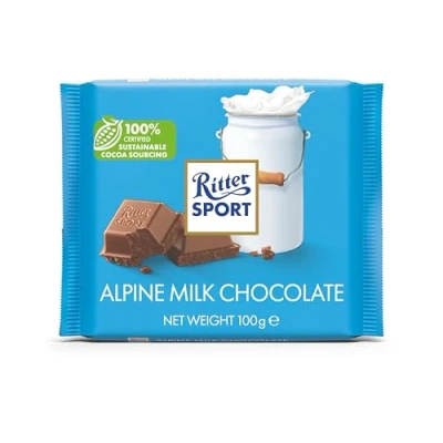 Image of Ritter Sport Milk Chocolate 100gr
