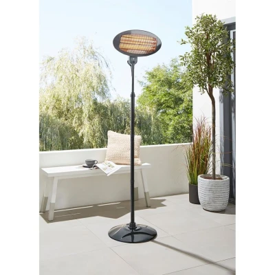 Image of Coral Carbon Element Outdoor Patio Heater Black IP34