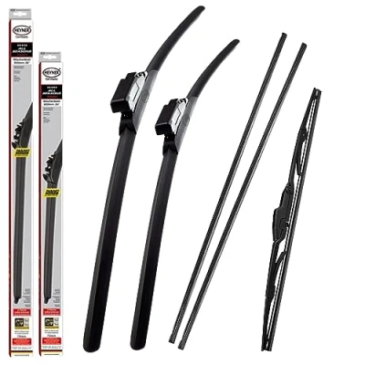 Image of Fits Mercedes B Class 2015 2018 All Season Front Wiper Blades With Extra Refill Rubber And Rear HAS2619TLM10HRC