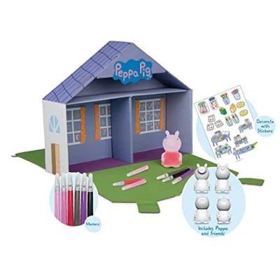 Image of Peppa Pig Colour in Felties Playgroup Easily Folds to Store Away