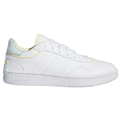 Image of adidas Women&#039;s Hoops 3.0 SE Non Football Low Shoes, Wonder Taupe/Cloud White/Wonder Quartz, 3.5 UK