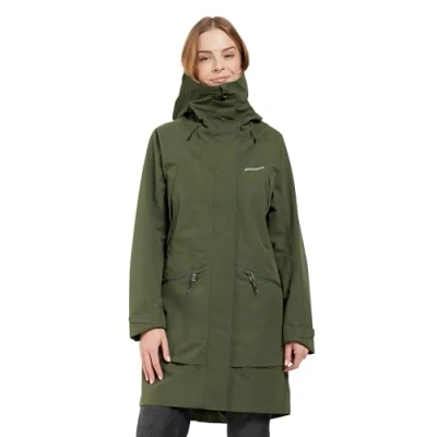 Image of Didriksons ILMA Parka, Women&#039;s, Size: 10, Deep green