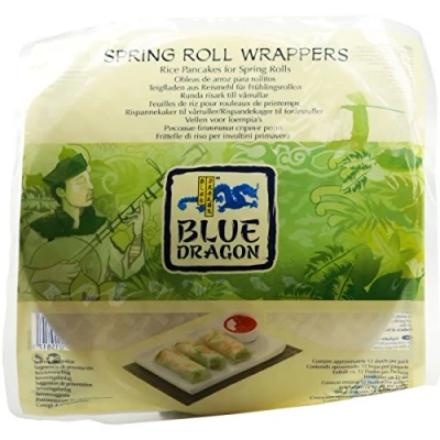 Image of (10 PACK Blue Dragon Spring Roll Wrappers 134g 10 BUNDLE