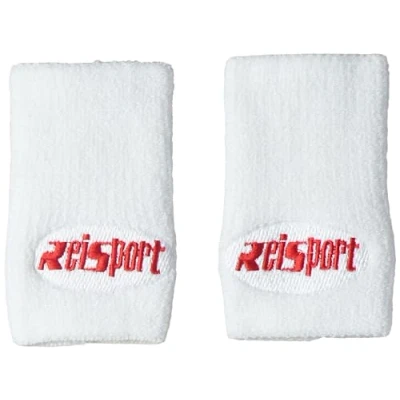 Image of Reisport Wristbands, White Gymnastics UNISEX, ONE SIZE, 5 Inch, Wrist Protection, Grips, Sweatbands