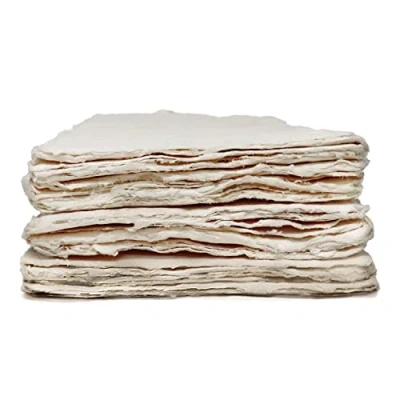 Image of Artway Indigo A6 Cotton Rag Paper 100% Cotton/Handmade 500gsm Mid Texture (35 Sheets), White
