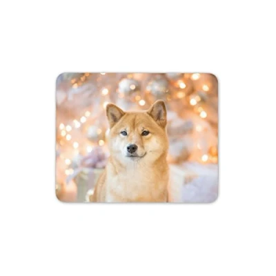 Image of Destination Vinyl ltd Cute Shiba Inu Dog Mouse Mat Pad Puppy Fluffy Fox Gift PC Computer #8751