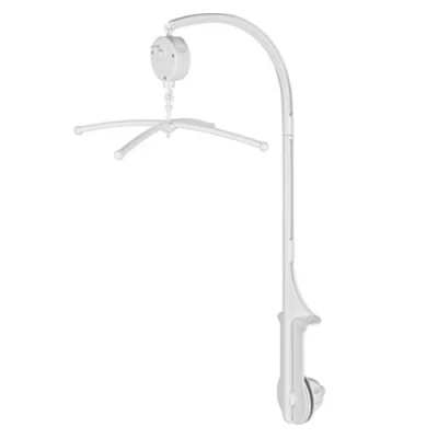 Image of AGPTEK Baby Crib Mobile Bed Bell Holder Arm Bracket Wind Up Music Box Stent Set Nut Screw 28 Inch