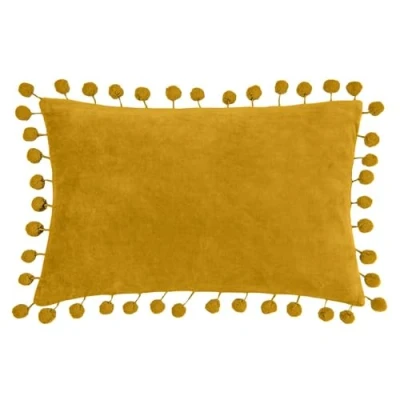 Image of furn. Dora Rectangular Cushion Cover, Ochre, 30 x 50cm