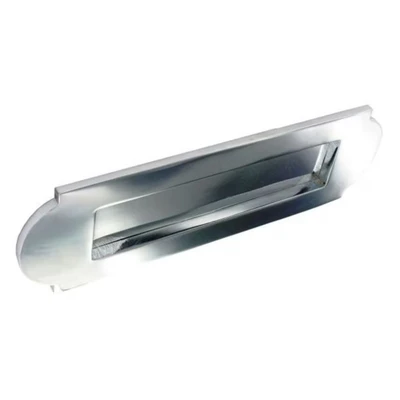 Image of Securit Chrome Shaped Letter Plate 280mm