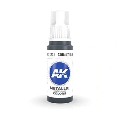 Image of AK Interactive 3rd Gen Acrylic Cobalt Blue 17ml