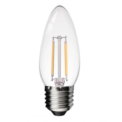 Image of Kosnic KFLM02CND/E27 CLR N27 2w Filament LED Candle, ES/E27