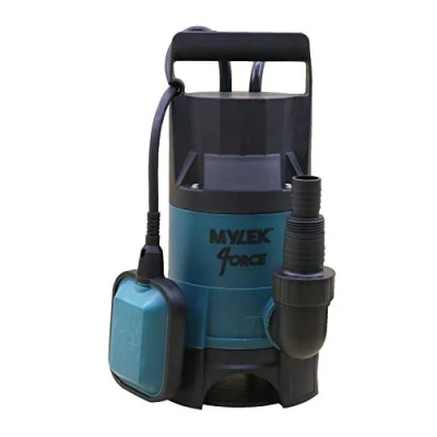 Image of Mylek Submersible Water Pump 750W Electric for Clean or Dirty with Float Switch, 14000L/H, 10M Power Cable Floods, Pools, Wells, Pond, Hot Tubs