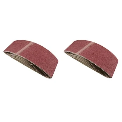 Image of Belt Power Finger File Sander Abrasive Sanding Belts 533mm x 75mm 60 Grit 10 PK