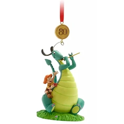 Image of Disney Store The Reluctant Dragon Legacy Hanging Ornament