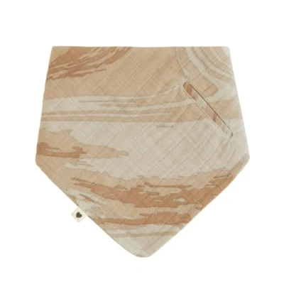 Image of Bibs Bandana Camo. Ultra soft Danish design, 100% Organic cotton, Camouflage Sand