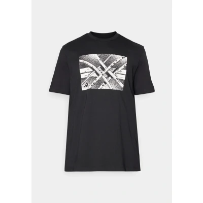 Image of adidas Men&#039;s Basketball State of Mind Graphic Tee, Black, S