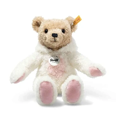 Image of Steiff 114052 Teddy Bear Plush, Whisper White, 27 cm