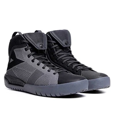 Image of Dainese Men&#039;s Metractive Air Shoes Motorcycle Boot, Charcoal Gray/Black/Dark Gray, 10 UK