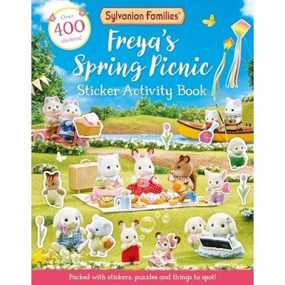 Image of Sylvanian Families: Freya&#039;s Spring Picnic sticker activity Book: An official Families book, with over 400 stickers!