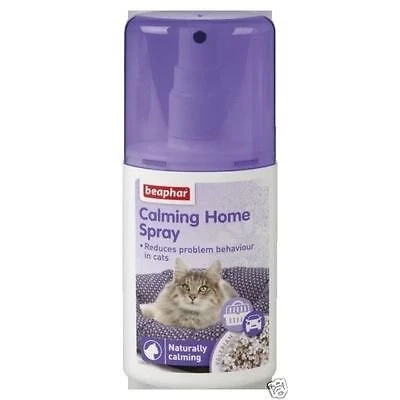 Image of Beaphar Calming Spot On Treats Home Spray Collars Cats Dogs aid stress relief (Calming Spray)