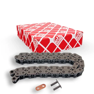 Image of 0019970294, 0019973694, 0019975394, 0029974794, 0039970194 Chain, oil pump drive FEBI BILSTEIN 09248 52 MERCEDES BENZ: G Class Off Road Cabrio