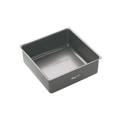 Image of Master Class Non Stick Deep Loose Base Cake Pan Square 18cm (7)