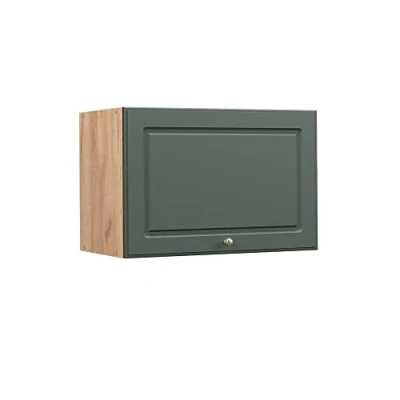 Image of Vicco Wall cabinet Fame Line, Green Gold Country House/Gold power oak, 60 cm Flat
