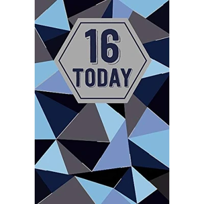 Image of 16 Today Age 16th Boy Birthday Card for Him