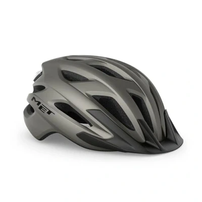 Image of MET Crossover MIPS In Titanium Size Medium (52 59 cm)