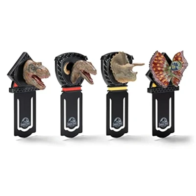 Image of Jurassic Park Dinosaur Bookmark Set