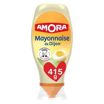 Image of Amora Mayonnaise Natural Soft 415g Lot of 4 Price Per Fast Delivery