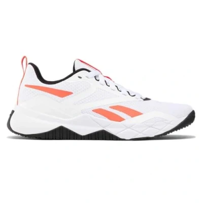 Image of Reebok Women&#039;s NFX Trainer Sneaker, FTWWHT/ORGFLA/CBLACK, 8.5 UK