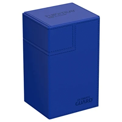 Image of Ultimate Guard Flip`n`Tray 80+ XenoSkin Monocolor Blue