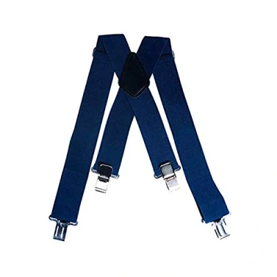Image of OnTour Motorcycle Universal Heavy Duty 2&quot; Braces (Blue)
