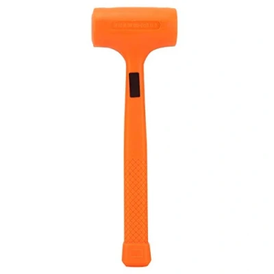Image of Practical PVC Non Elastic Rubber Hammer Soft Face Dead Blow Installing Tool(1LB)