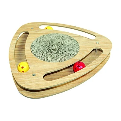 Image of HAPPYPET Cat &#039;n&#039; Caboodle Geo Scratcher