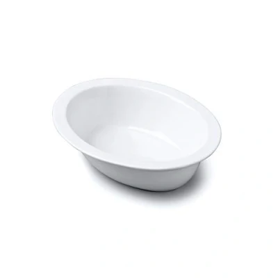 Image of W.M.Bartleet &amp; Sons Oval Pie Crust Dish 19cm