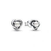 Image of Pandora June Birthstone Eternity Circle Stud Earrings