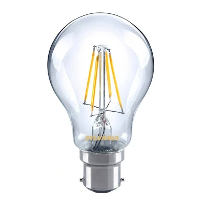 Image of Sylvania Toledo Retro Golden LED Lamp, 470lm Luminous Flux, B22 Cap/Base, Clear Finish, 4 W, Homelight