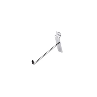Image of 25x 4 INCH 4&quot; SLATWALL Slat Board Hooks Accessory Single Prong Shop Retail Display