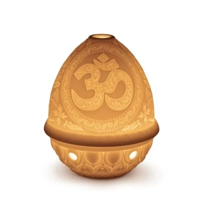 Image of LLADRÓ Om Lithophane. Porcelain Litophane.