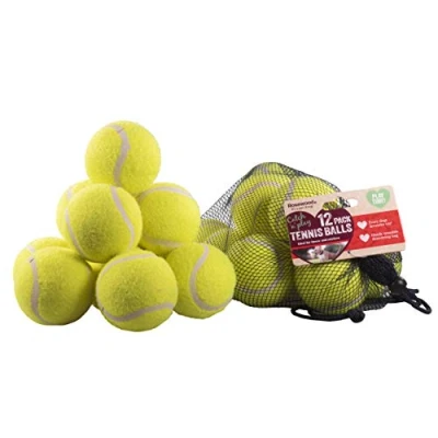 Image of Rosewood 12 Standard Tennis Balls, Dog Toys