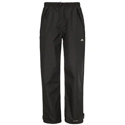 Image of Trespass Womens/Ladies Tutula Waterproof Trousers (XXS) (Black)