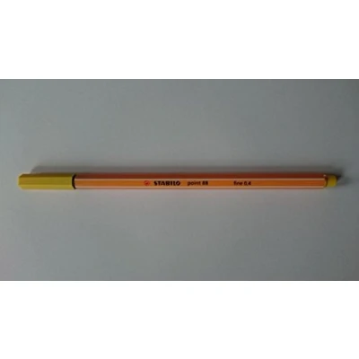 Image of Fineliner STABILO point 88 Pack of 3 Yellow